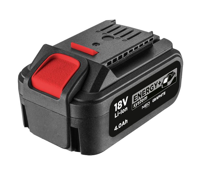 Акумуляторна батарея Energy+ 18 В, Li-Ion 4,0 Ач. GRAPHITE (58G004)